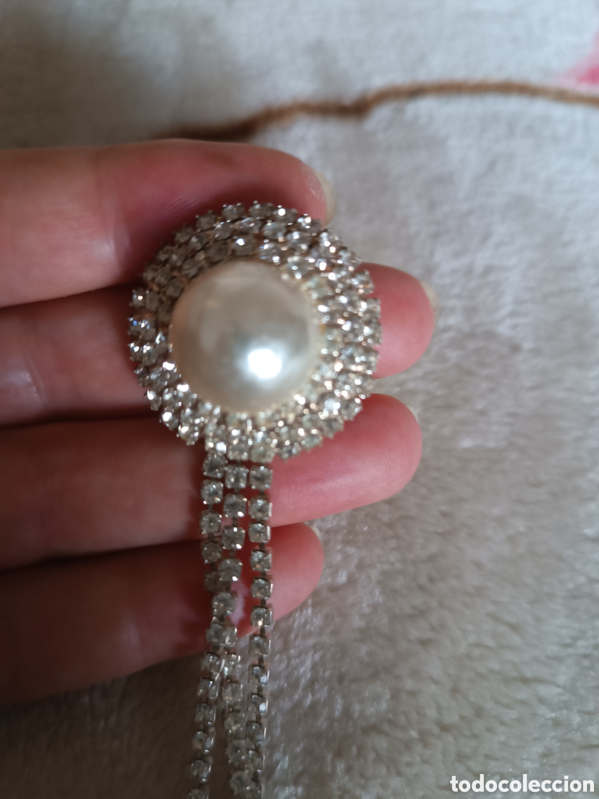 Joyeria: Antiguo pendiente pedrer&iacute;a - Foto 2