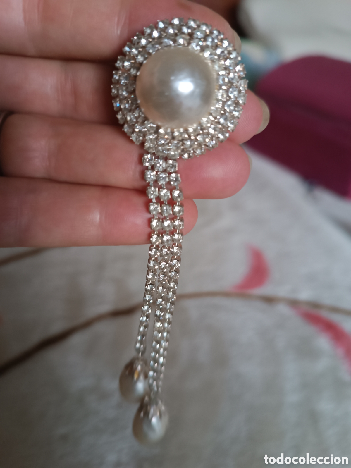 Joyeria: Antiguo pendiente pedrer&iacute;a - Foto 6