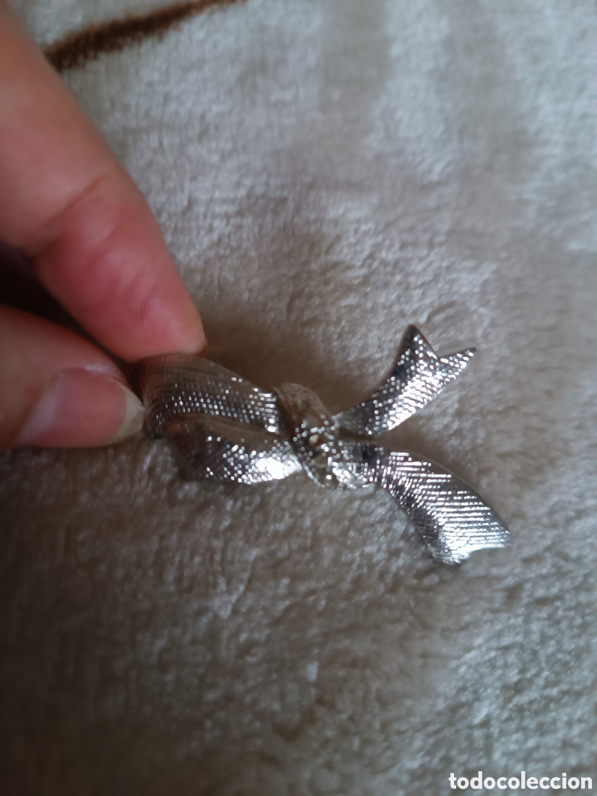 Joyeria: Broche met&aacute;lico forma de lazo - Foto 4
