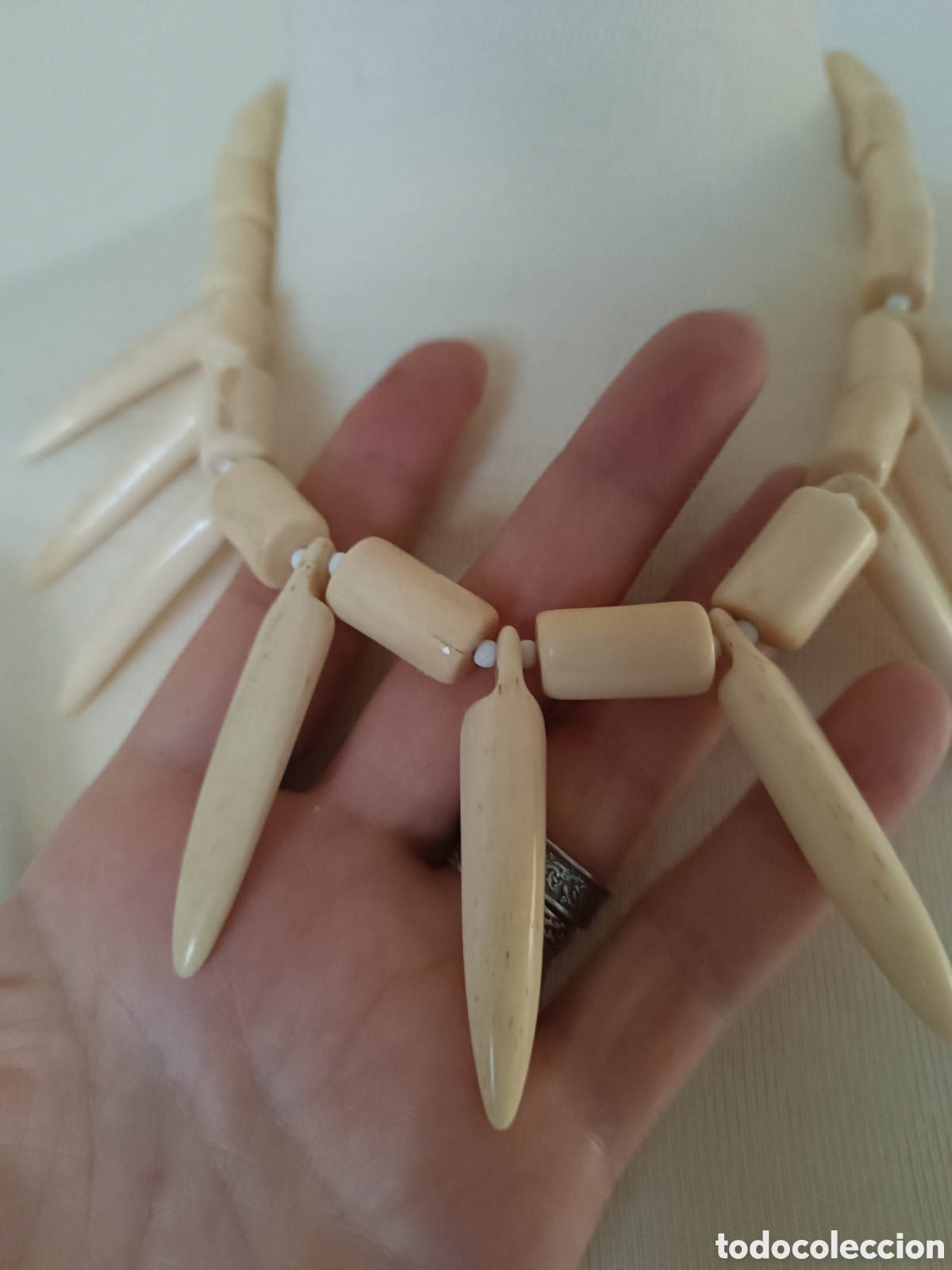 Joyeria: Bonito collar colmillos - Foto 3