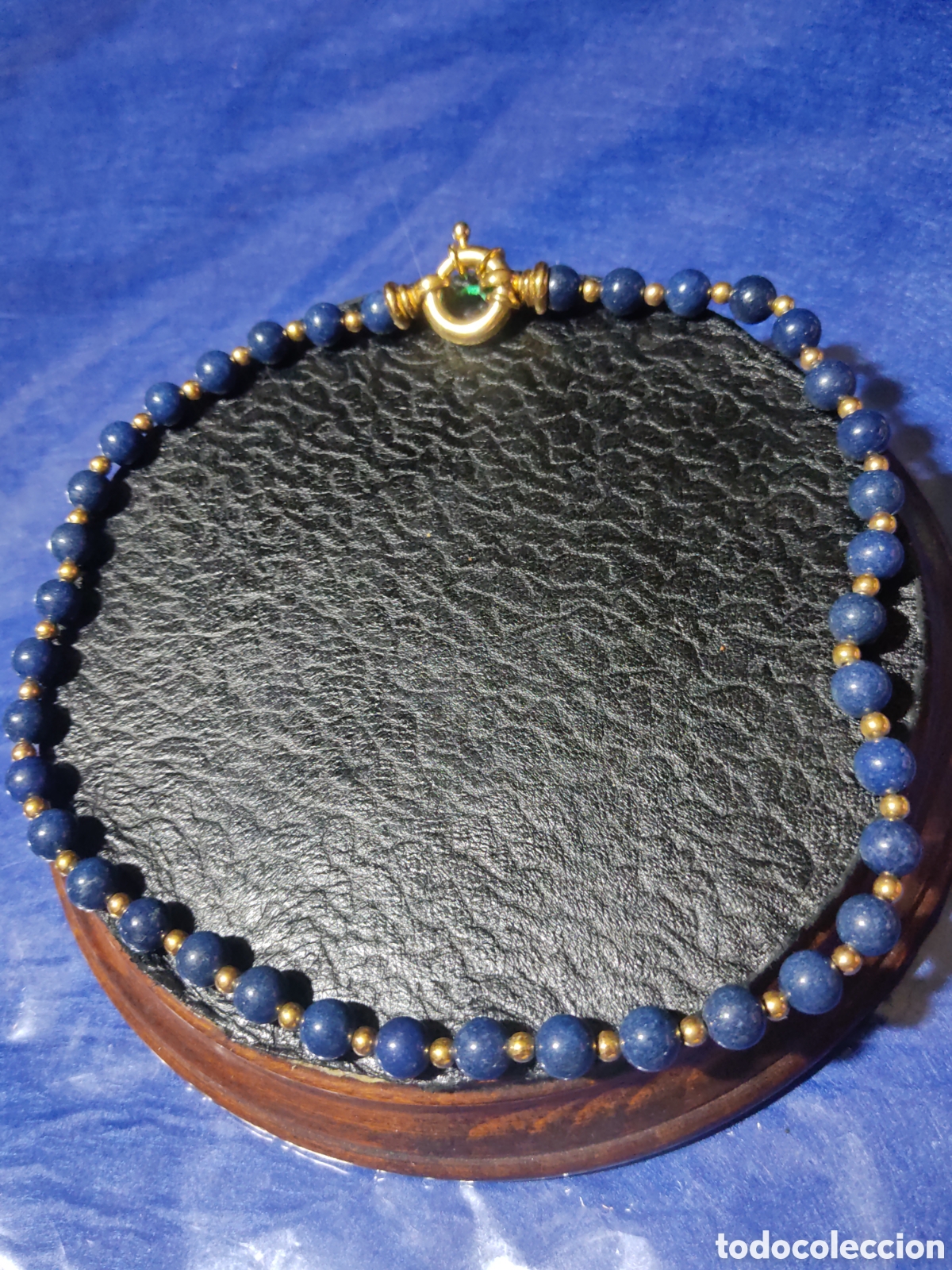Joyeria: Collar de lapisl&aacute;zuli.vintage. - Foto 2
