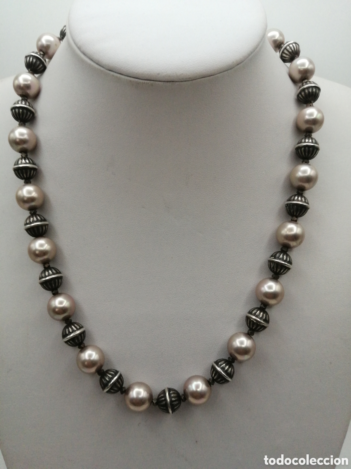 Joyeria: Collar plata 925mls y perlas cultivadas - Foto 3