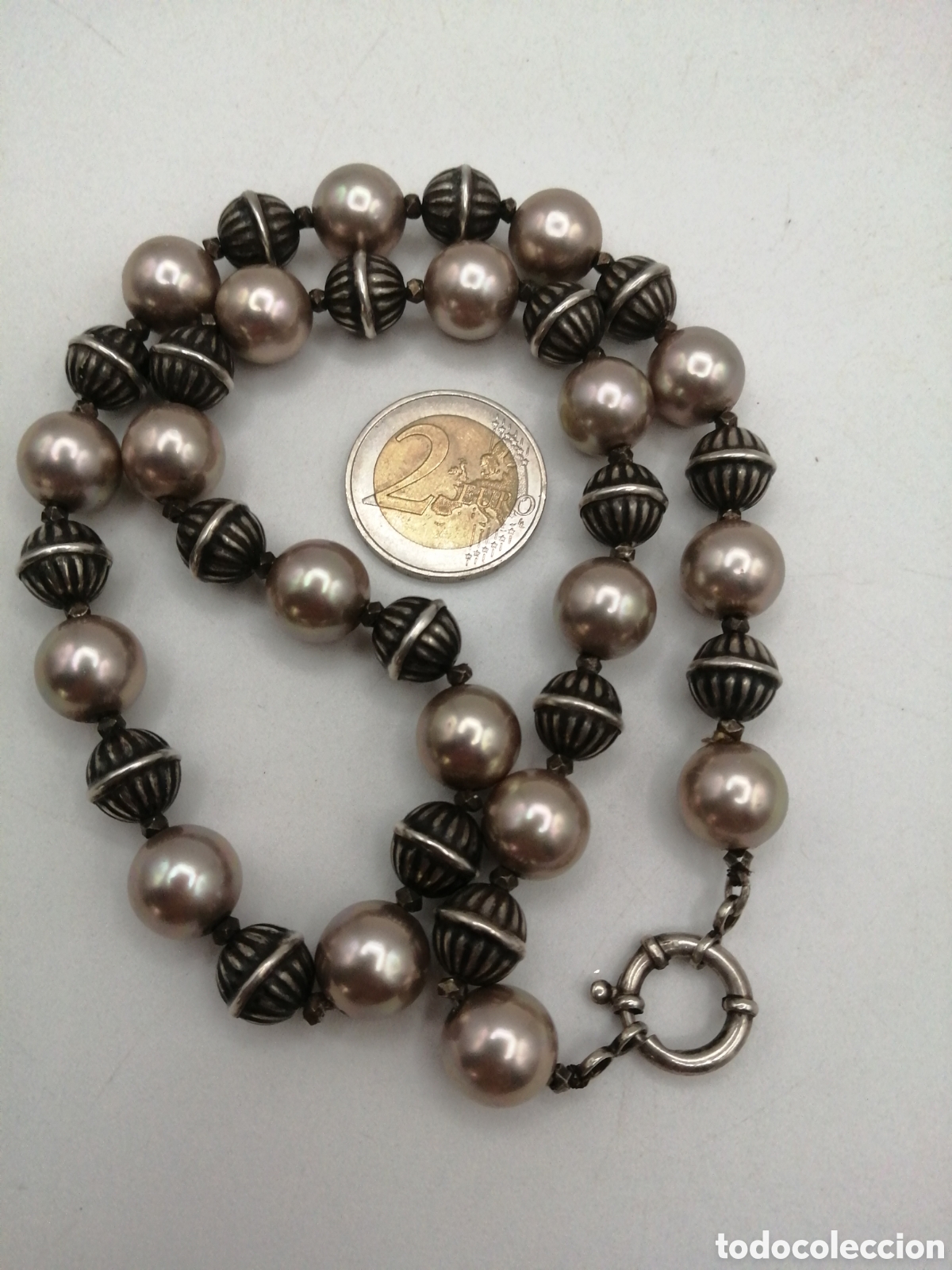 Joyeria: Collar plata 925mls y perlas cultivadas - Foto 6