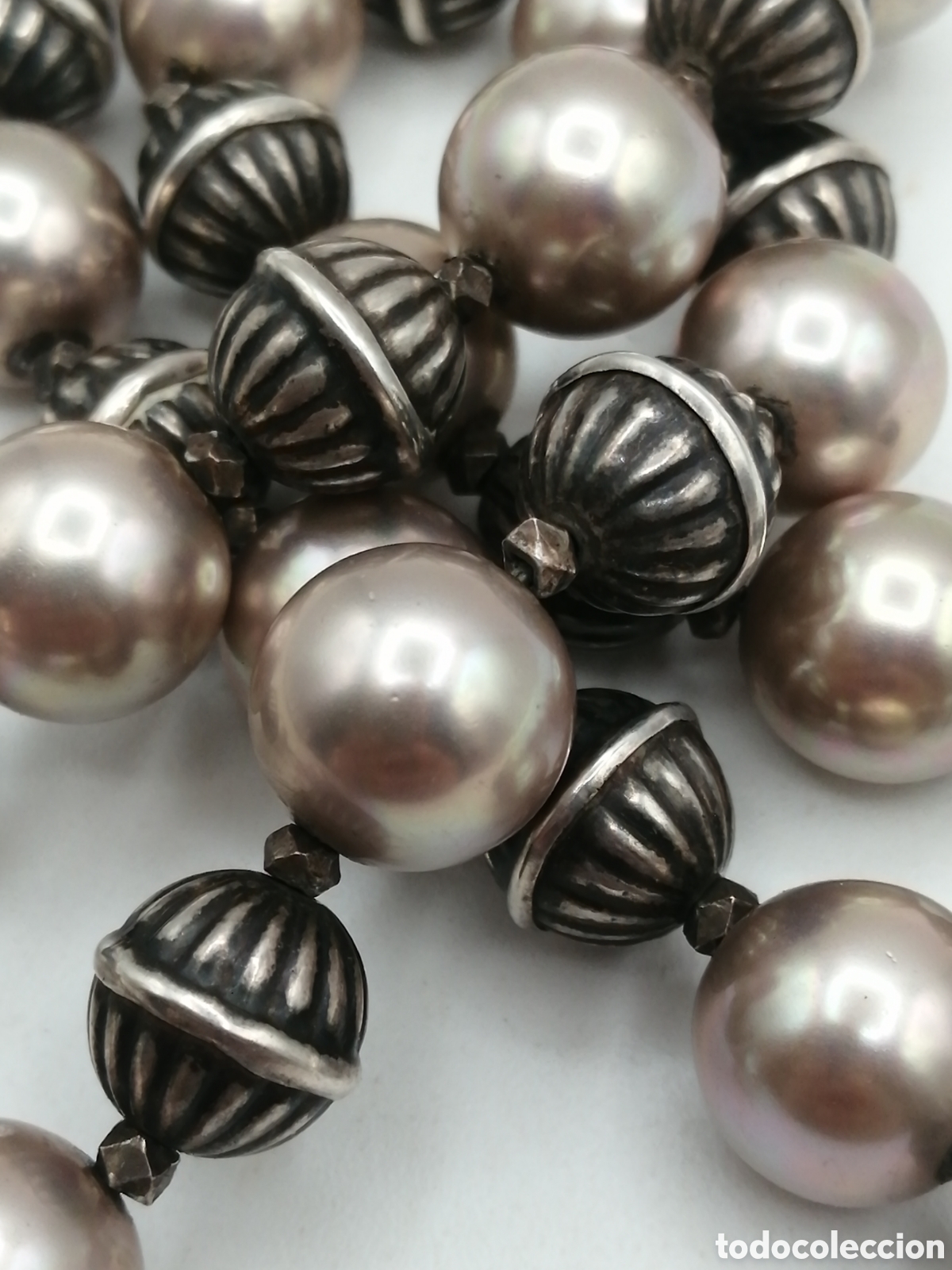 Joyeria: Collar plata 925mls y perlas cultivadas - Foto 8