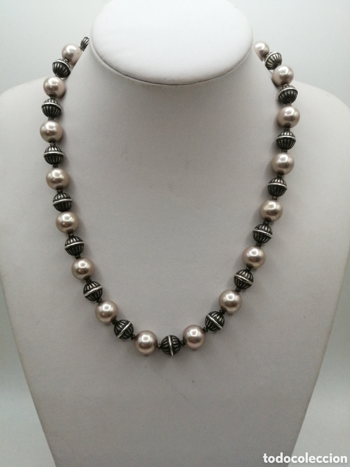 Joyeria: Collar plata 925mls y perlas cultivadas - Foto 1