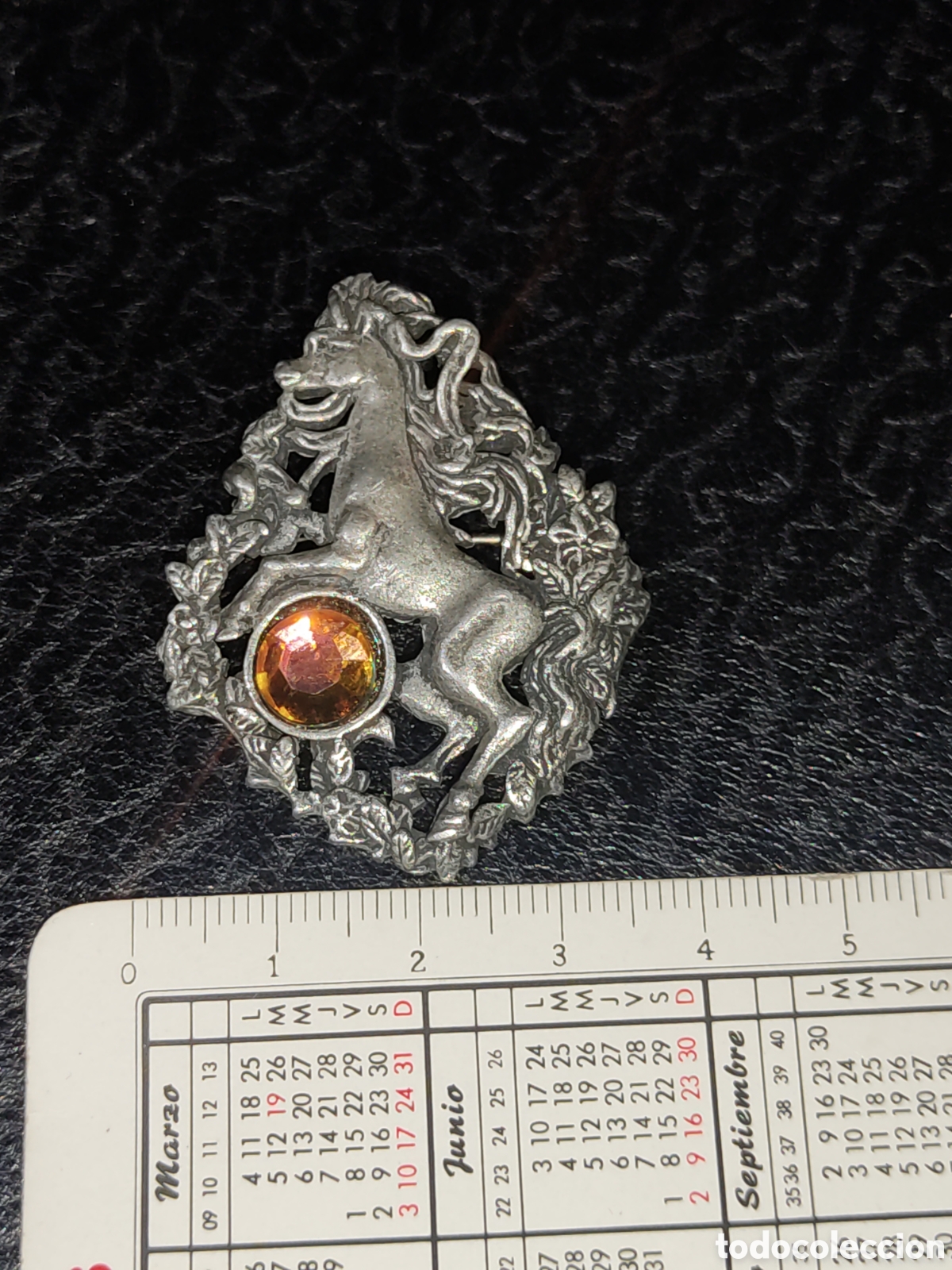 Joyeria: Broche caballo,vintage.Made in UK. - Foto 3