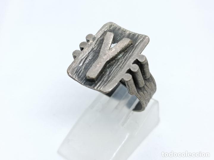 Joyeria: Original anillo antiguo de estilo retro de talla ajustable - Foto 2