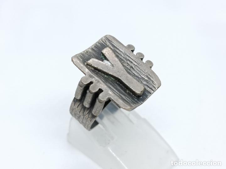 Joyeria: Original anillo antiguo de estilo retro de talla ajustable - Foto 1