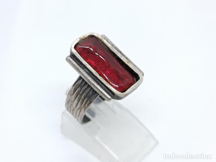 Joyeria: Original anillo antiguo de estilo retro de talla ajustable - Foto 2