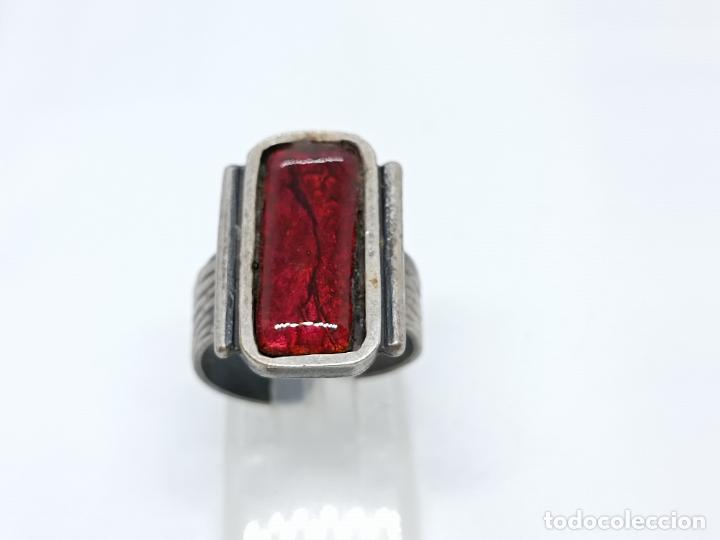 Joyeria: Original anillo antiguo de estilo retro de talla ajustable - Foto 4