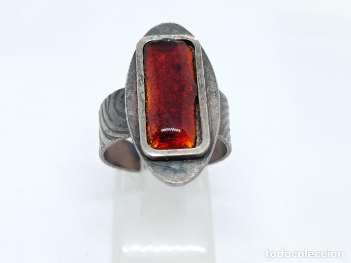 Joyeria: Original anillo antiguo de estilo retro de talla ajustable - Foto 4