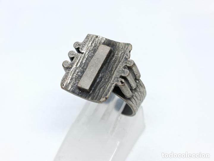 Joyeria: Original anillo antiguo de estilo retro de talla ajustable - Foto 2