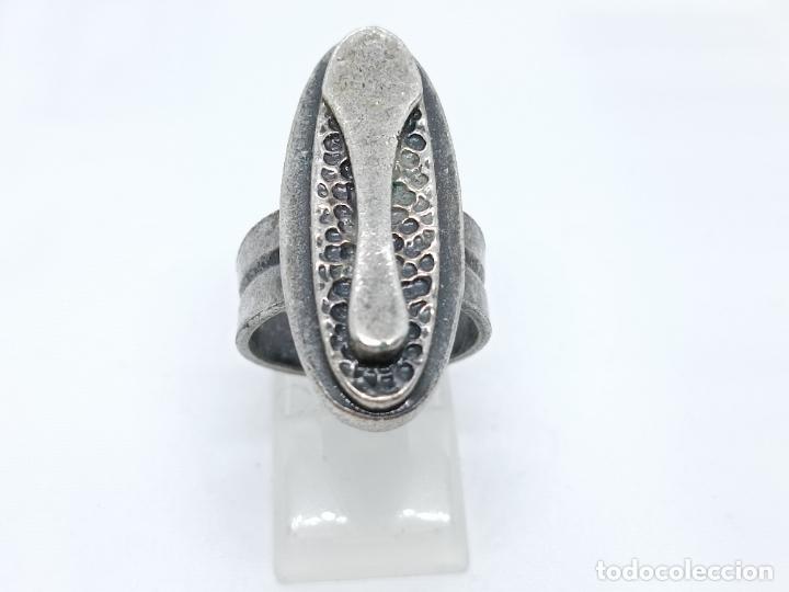 Joyeria: Original anillo antiguo de estilo retro de talla ajustable - Foto 2