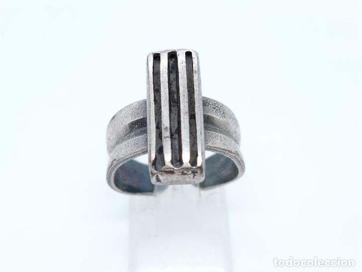 Joyeria: Original anillo antiguo de estilo retro de talla ajustable - Foto 2