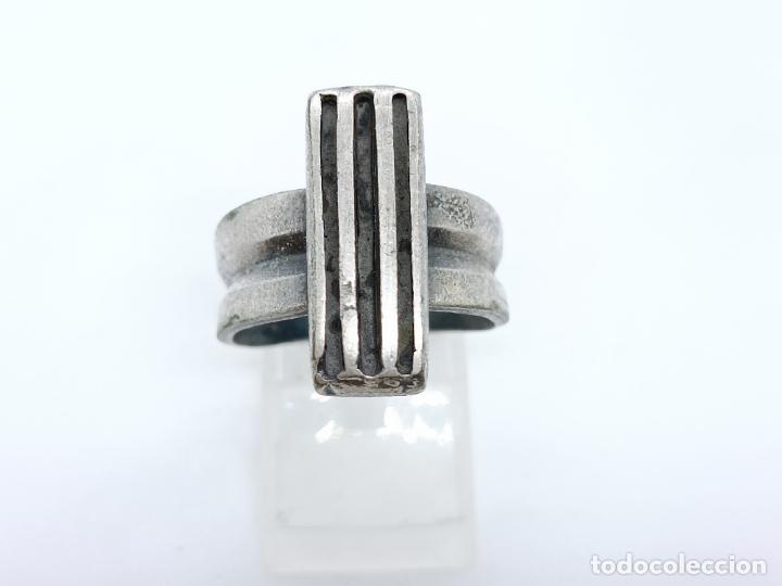Joyeria: Original anillo antiguo de estilo retro de talla ajustable - Foto 1
