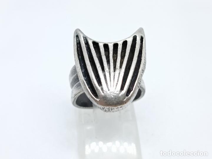 Joyeria: Original anillo antiguo de estilo retro de talla ajustable - Foto 2