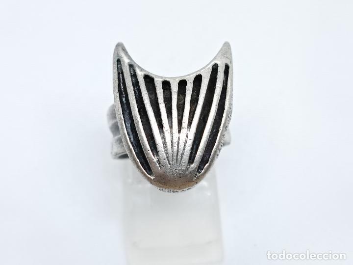 Joyeria: Original anillo antiguo de estilo retro de talla ajustable - Foto 1