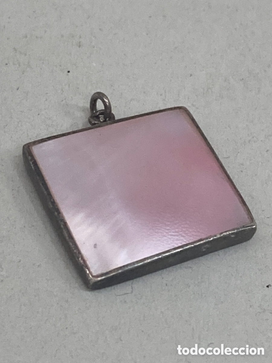 Joyeria: Colgante de plata y n&aacute;car C47 - Foto 1