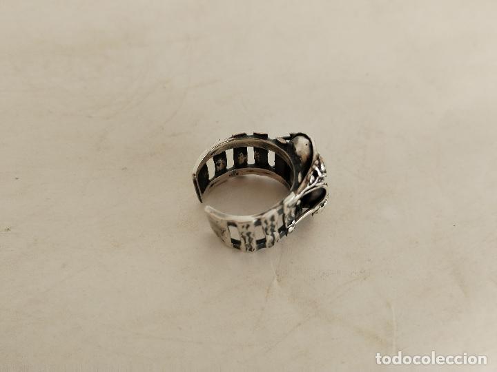 Joyeria: anillo plata de ley con opalina - Foto 2