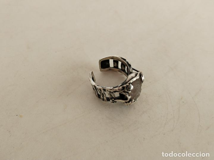 Joyeria: anillo plata de ley con opalina - Foto 3