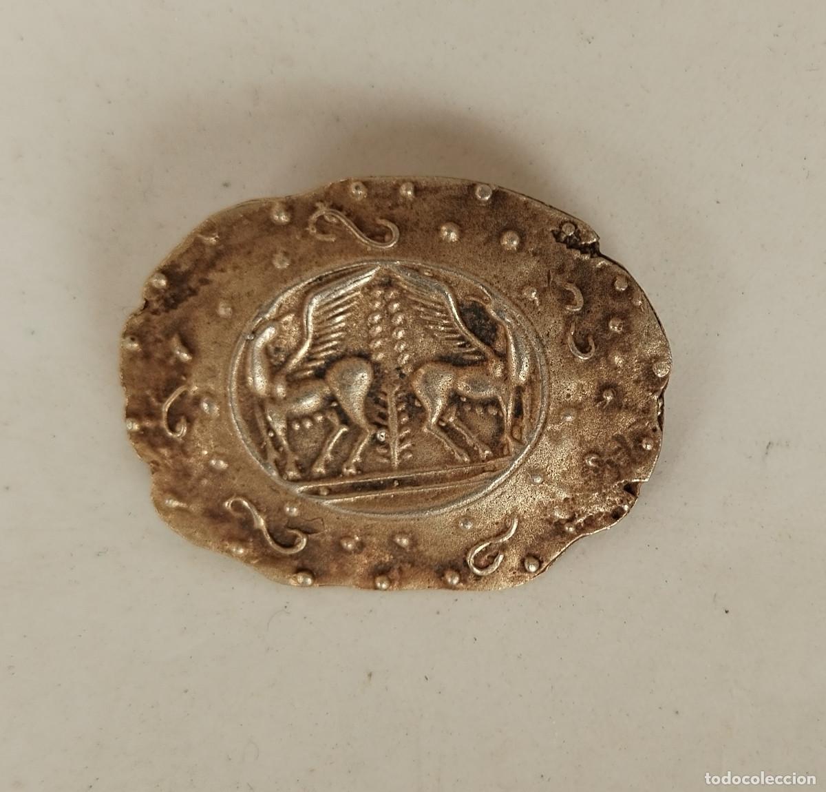Joyeria: broche muy antiguo de plata - Foto 1