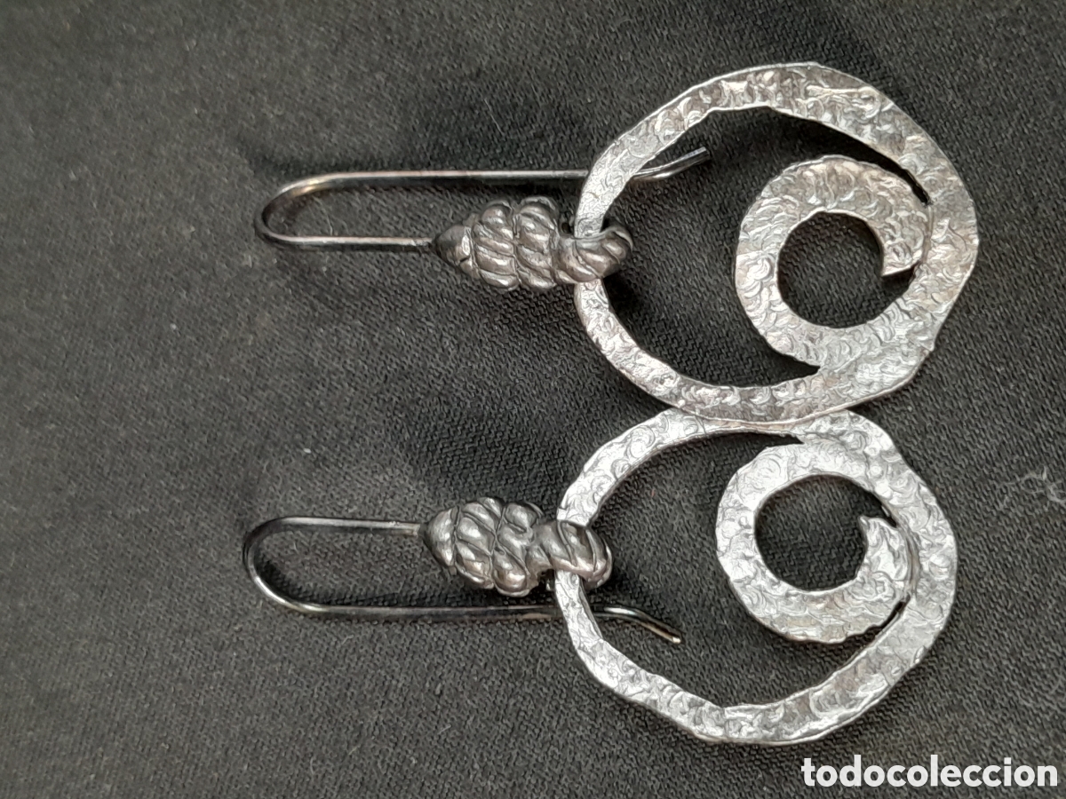 Joyeria: JOY-2567. PENDIENTES DE PLATA COLGANTES - Foto 2