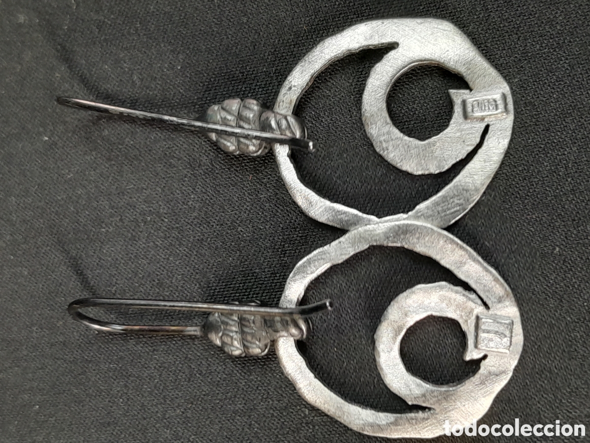 Joyeria: JOY-2567. PENDIENTES DE PLATA COLGANTES - Foto 3