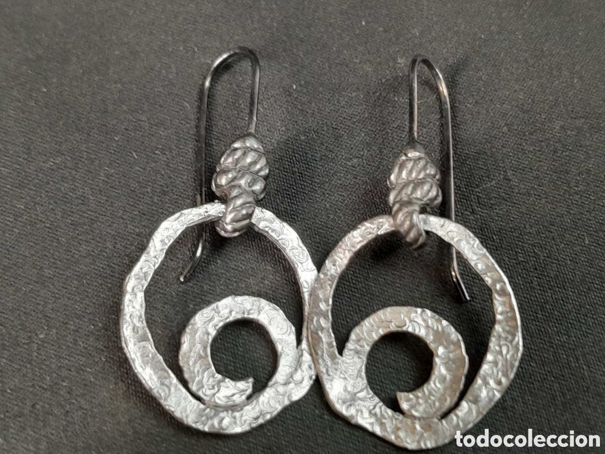 Joyeria: JOY-2567. PENDIENTES DE PLATA COLGANTES - Foto 1