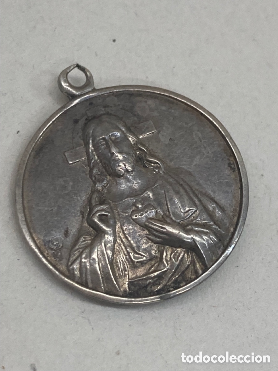 Joyeria: Medalla de plata religiosa C48 - Foto 2