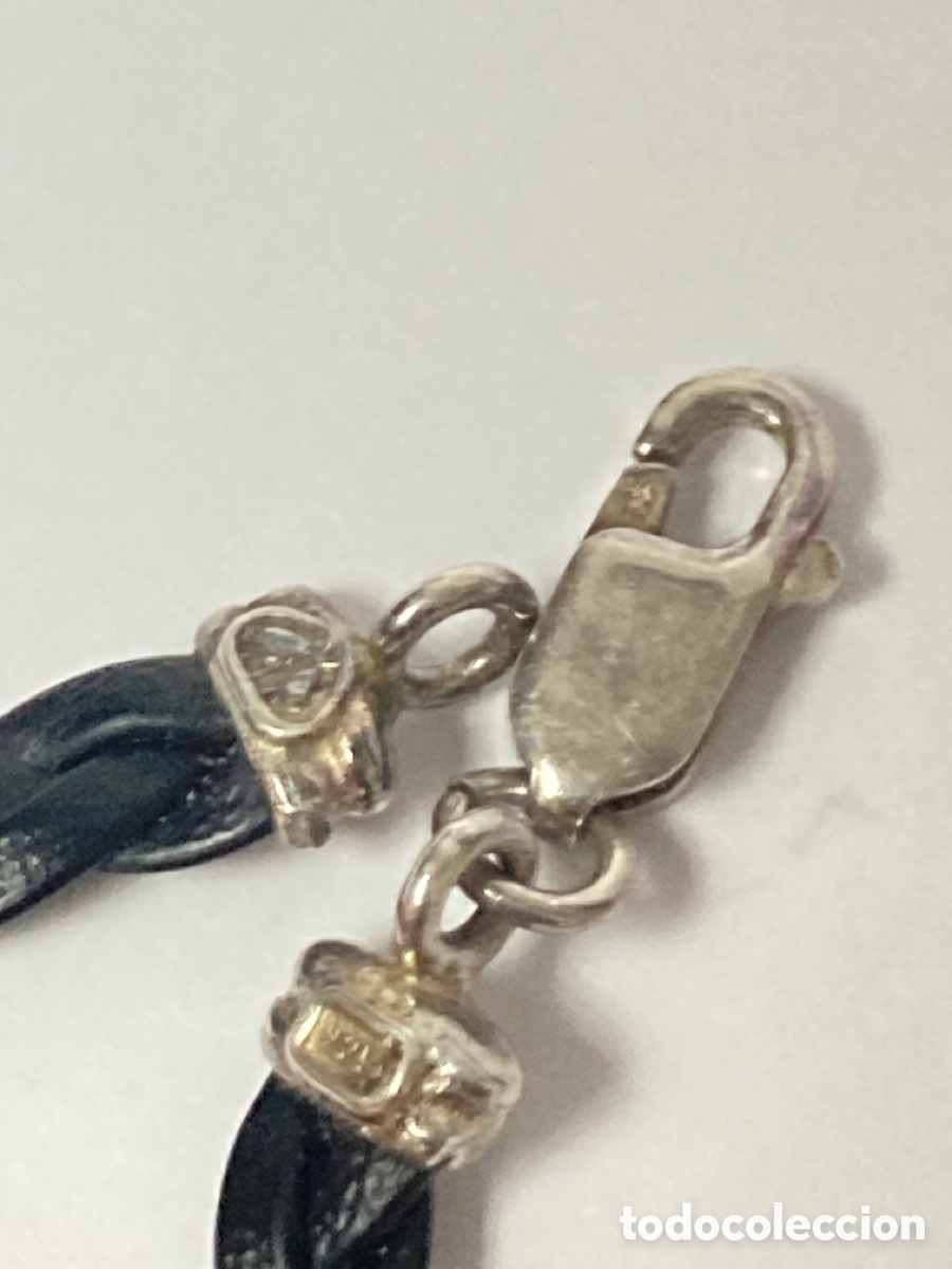 Joyeria: Pulsera plata y cuero/Pul30 - Foto 5