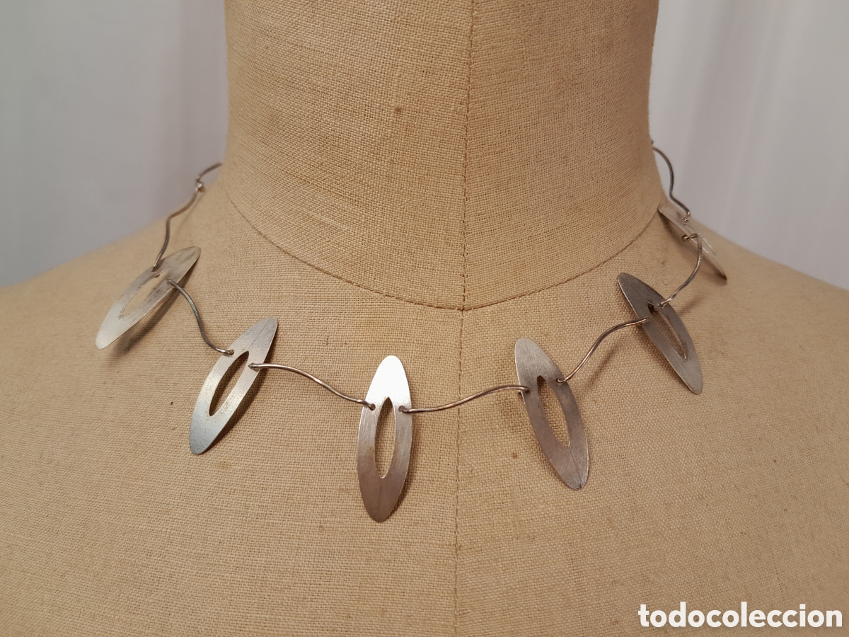 Joyeria: JOY-2579. COLLAR CORTO DE PLATA - Foto 2