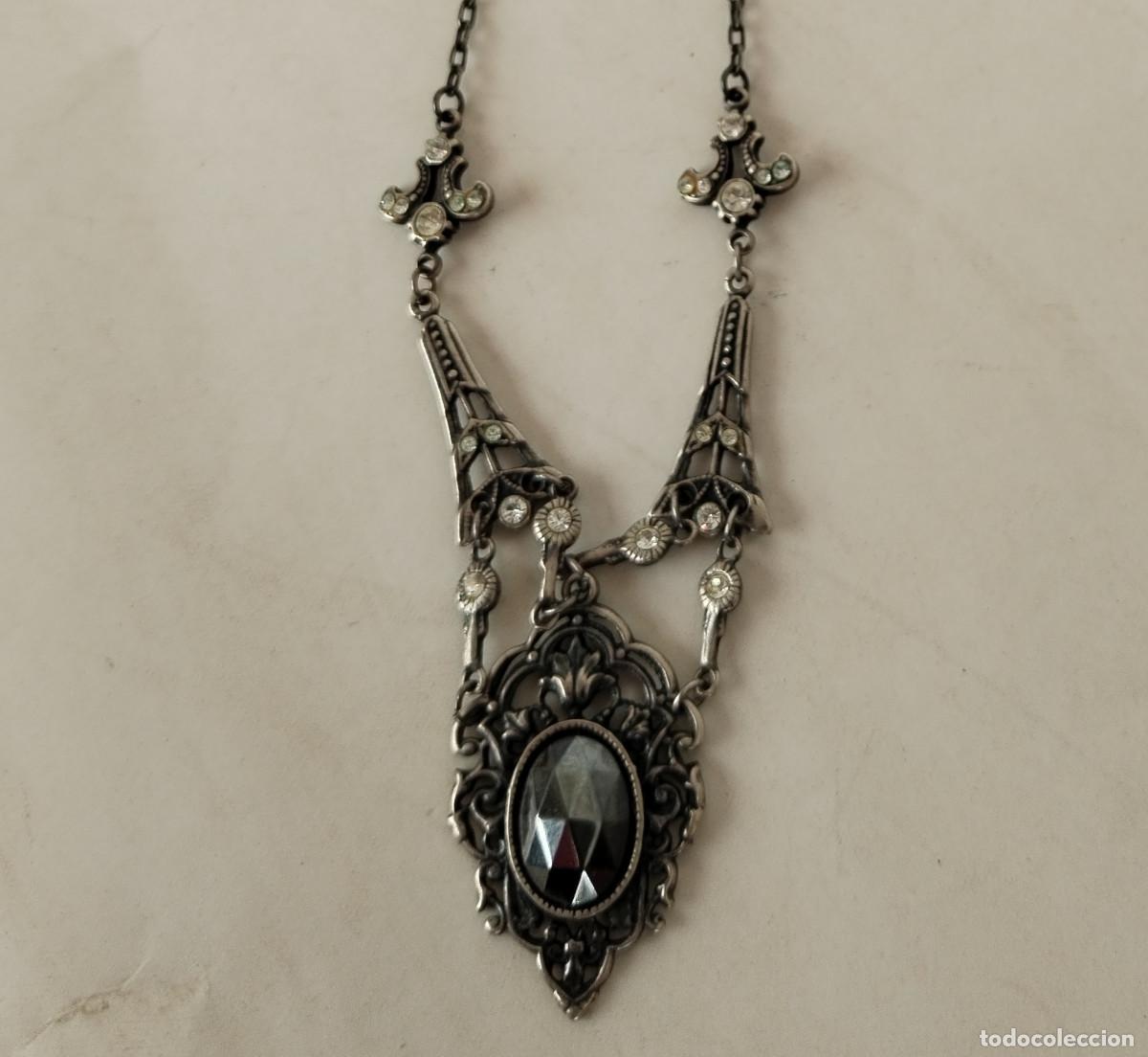 Joyeria: antiguo collar de plata - Foto 2