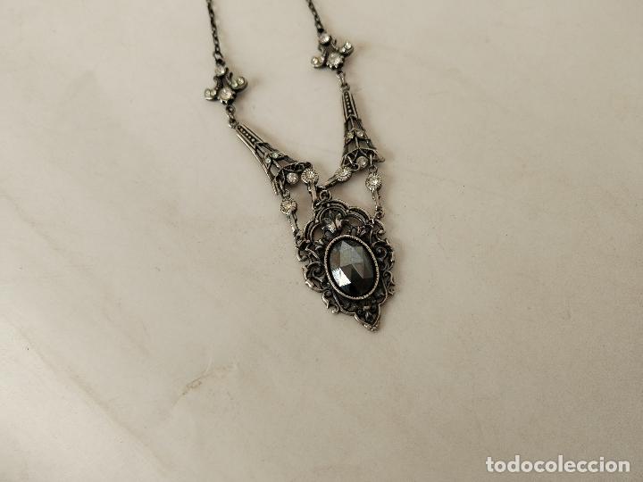 Joyeria: antiguo collar de plata - Foto 3