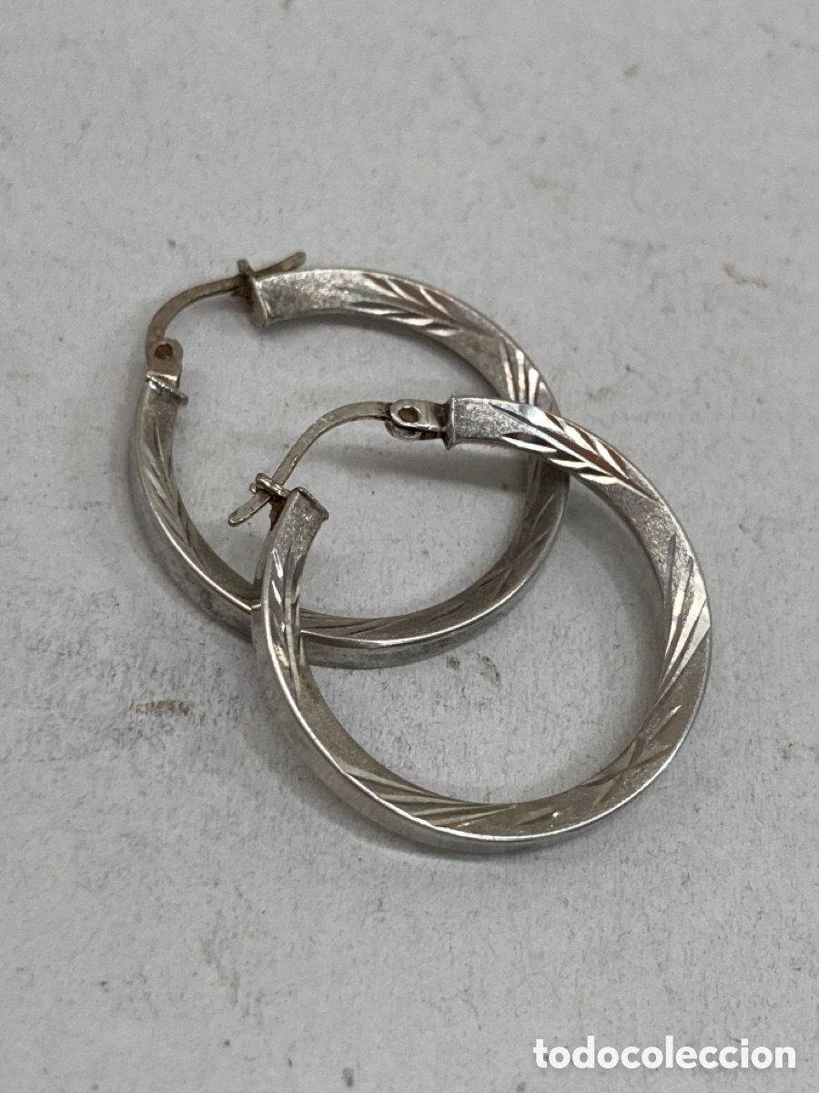 Joaillerie: Pendientes de plata P32