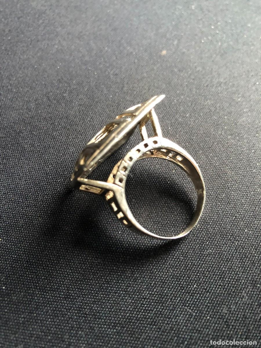 Joyeria: anillo en plata, dise&ntilde;o, gran tama&ntilde;o - Foto 2