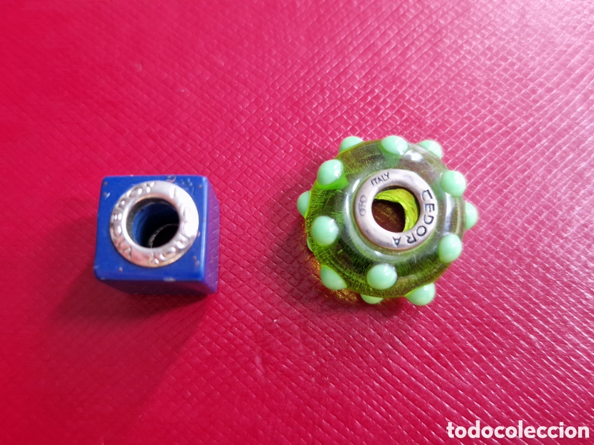 Joyeria: 2 CHARM DE PLATA DE MARCA - Foto 2