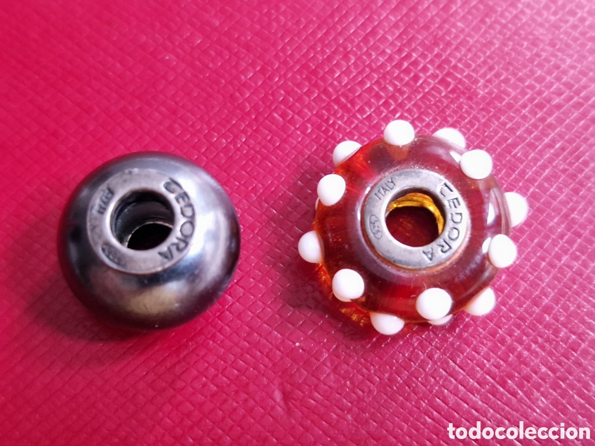 Joyeria: 2 CHARM DE PLATA DE LEY MARCA CEDORA ITALIA - Foto 3