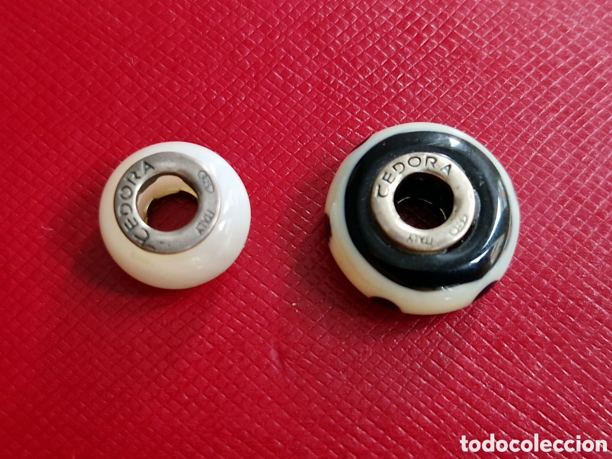 Joyeria: 2 CHARM DE PLATA DE LEY CONTRASTES MARCA CEDORA - Foto 4