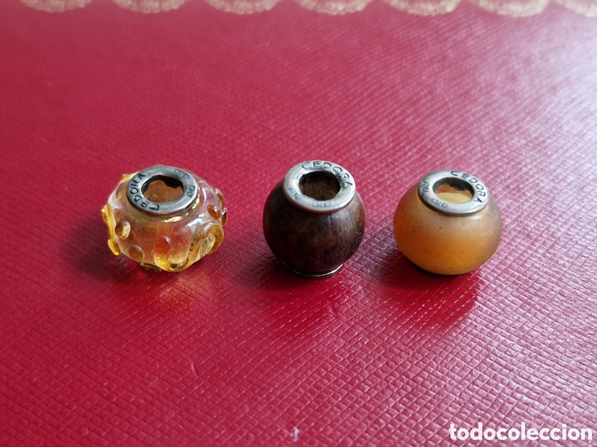 Joyeria: 3 CHARM DE PLATA DE LEY MARCA CEDORA ITALIA - Foto 2