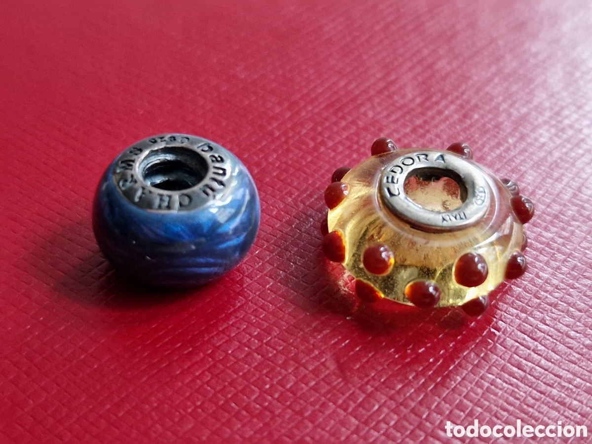 Joyeria: 2 CHARM DE PLATA DE LEY CONTRASTES - Foto 1
