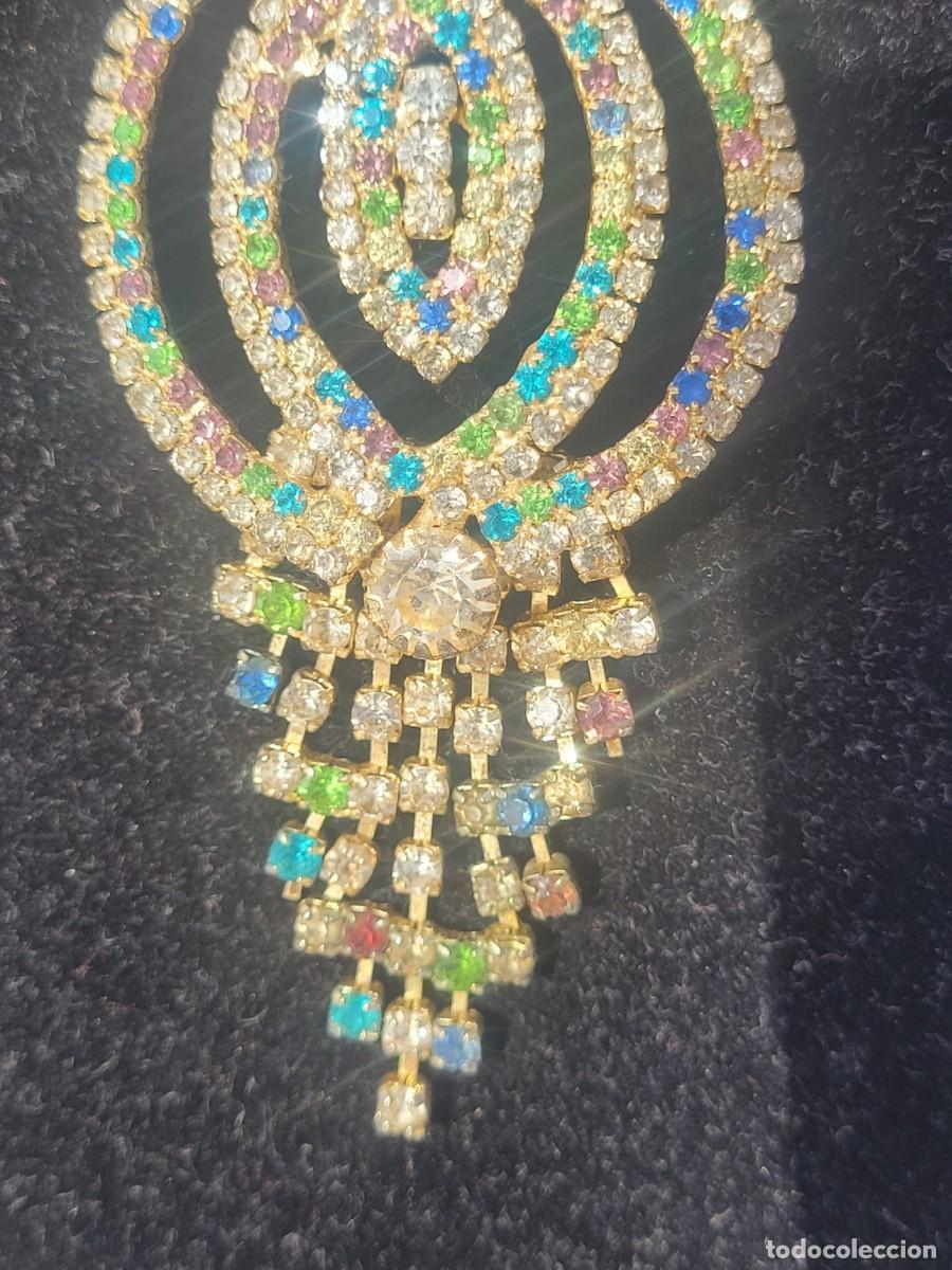 Joyeria: Collar vintage gala, cristal multicolor - Foto 3