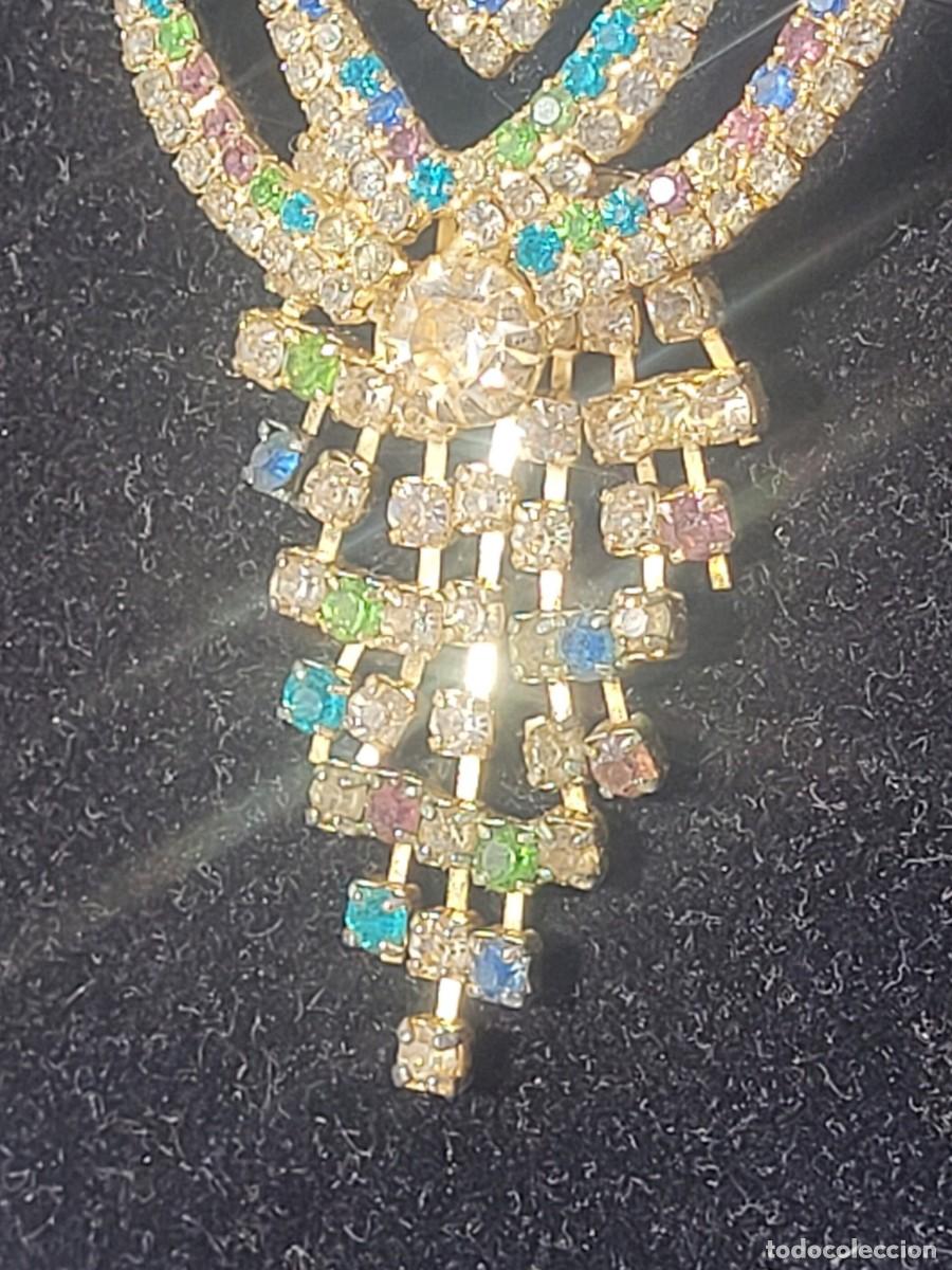 Joyeria: Collar vintage gala, cristal multicolor - Foto 4