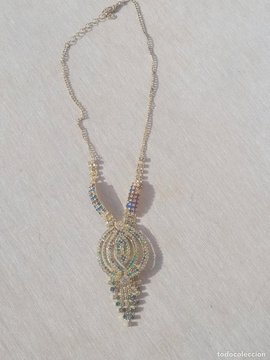 Joyeria: Collar vintage gala, cristal multicolor - Foto 6