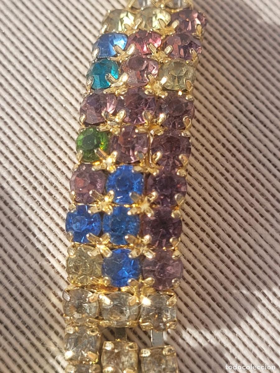 Joyeria: Collar vintage gala, cristal multicolor - Foto 8