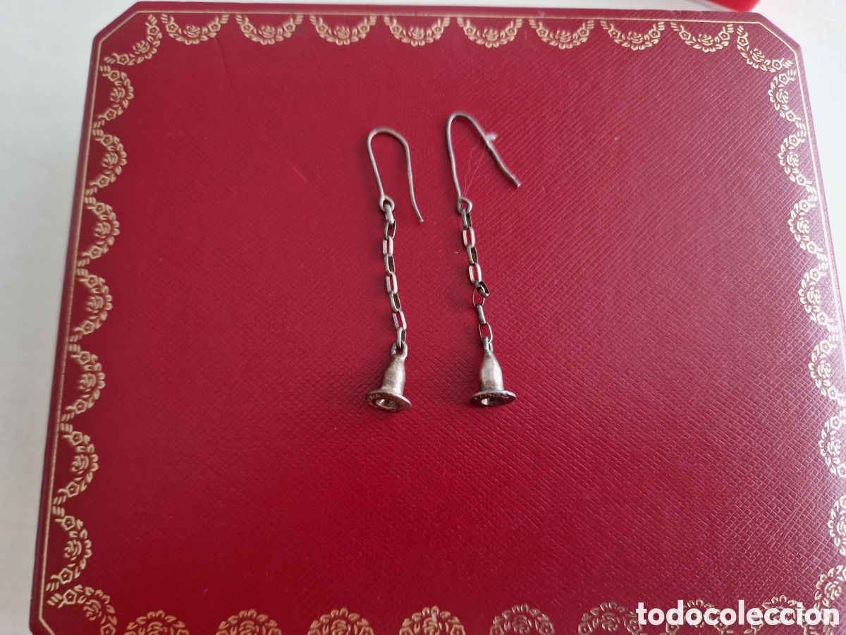 Joyeria: PENDIENTES LARGOS PLATA CEDORA ITALIA - Foto 3