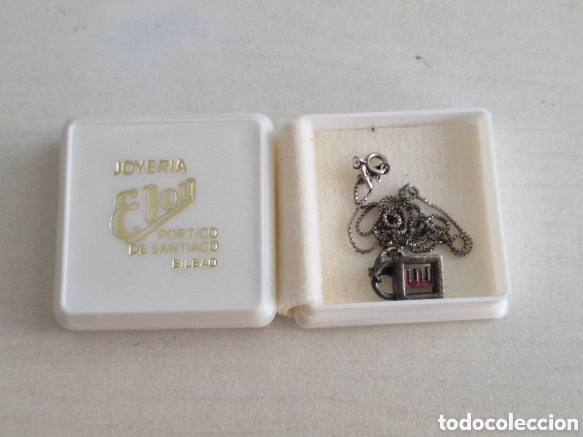Joyeria: COLGANTE Y CADENA EN PLATA DE LEY LETRA E - Foto 3