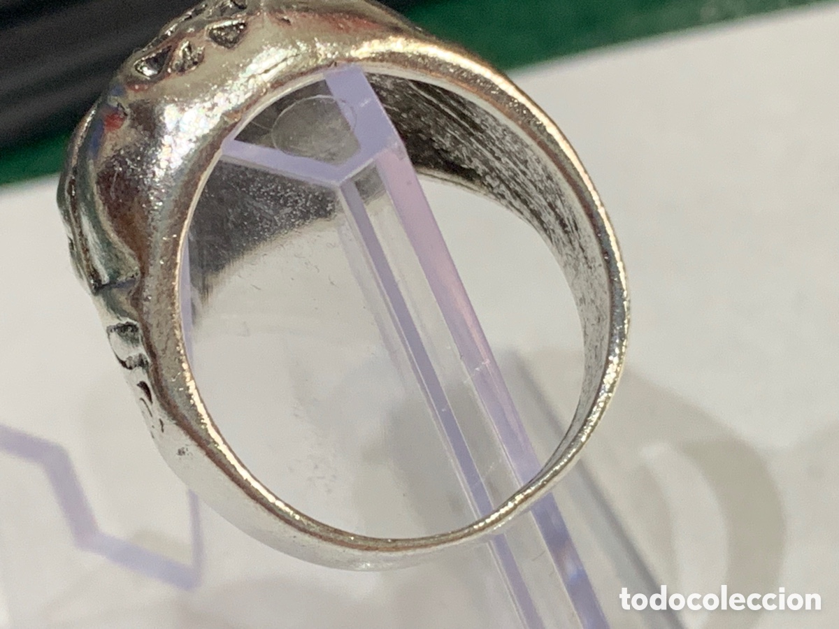 Joyeria: Anillo metal Calavera di&aacute;metro 2 cm - - Foto 3