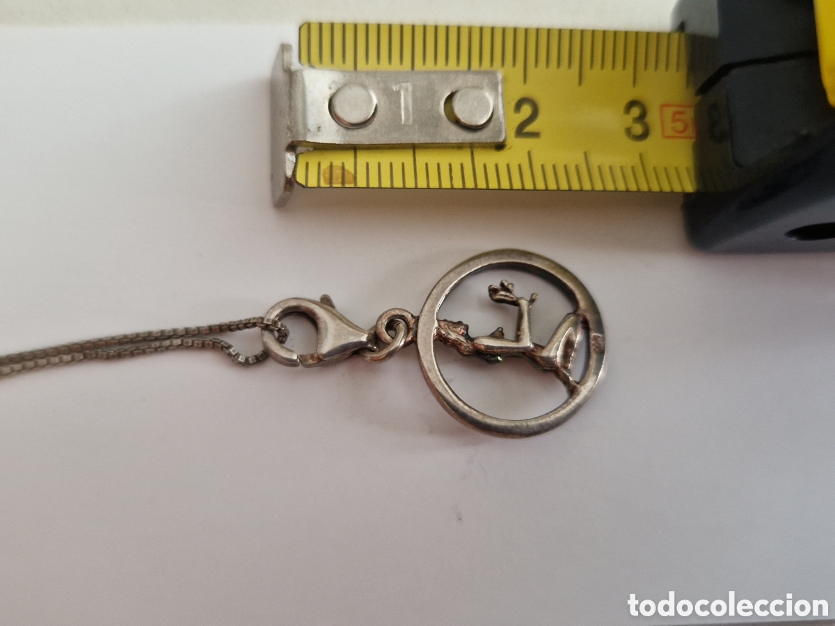 Joyeria: CADENA Y COLGANTE EN PLATA DE LEY CONTRASTES - Foto 4