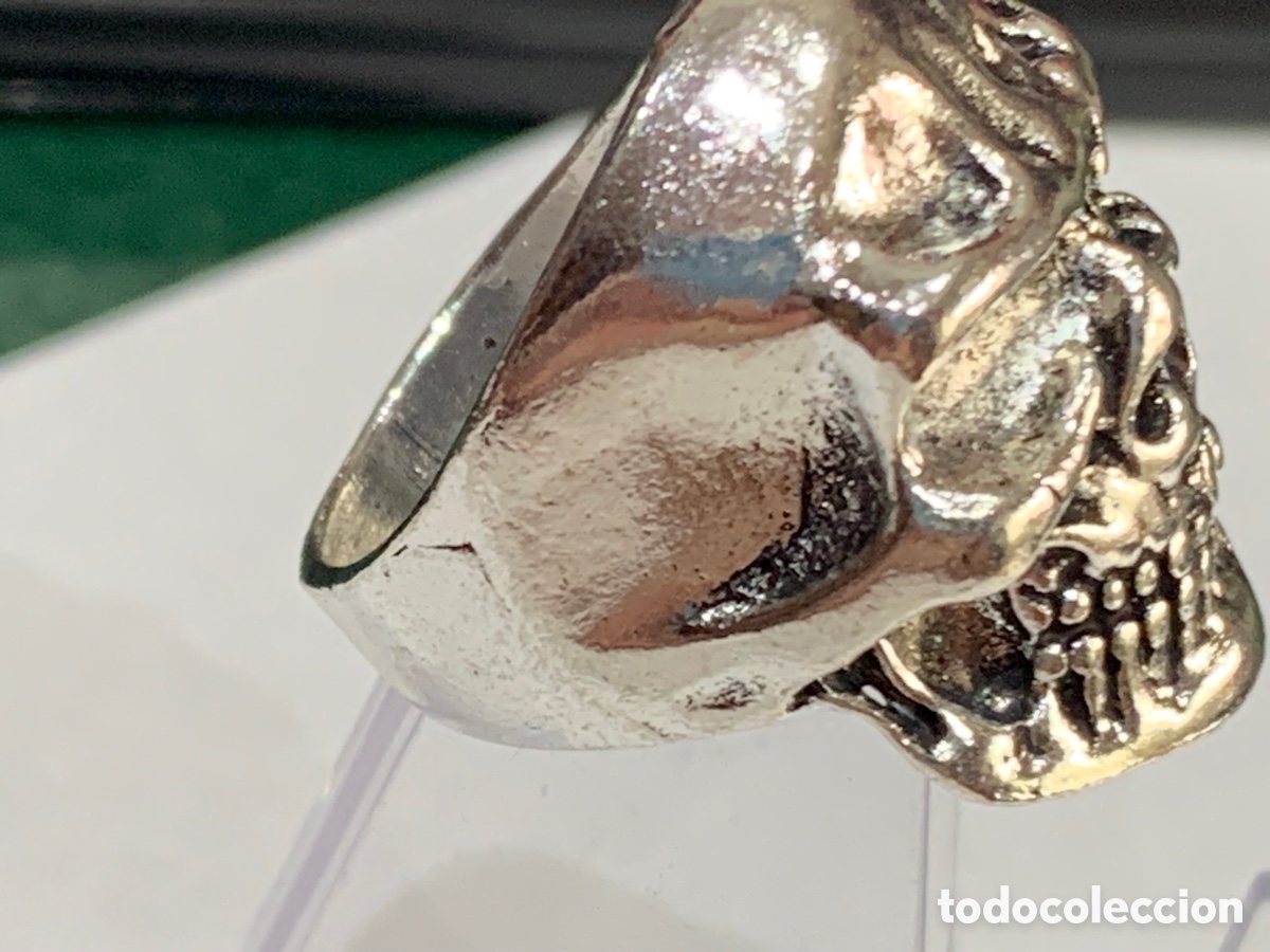 Joyeria: Anillo metal Calavera di&aacute;metro 2,2 cm - Foto 3