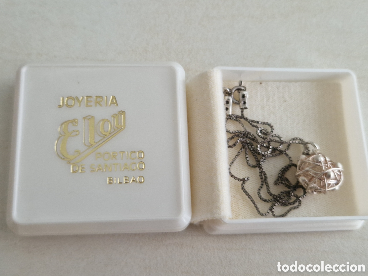 Joyeria: CADENA Y COLGANTE EN PLATA DE LEY - Foto 2